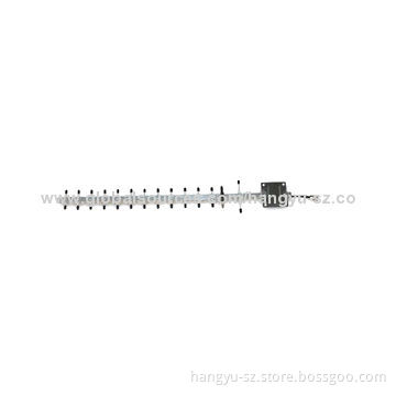 Yagi Antenna with DC Ground Lightning Protection and 14dBi Gain, 150W Maximum Power